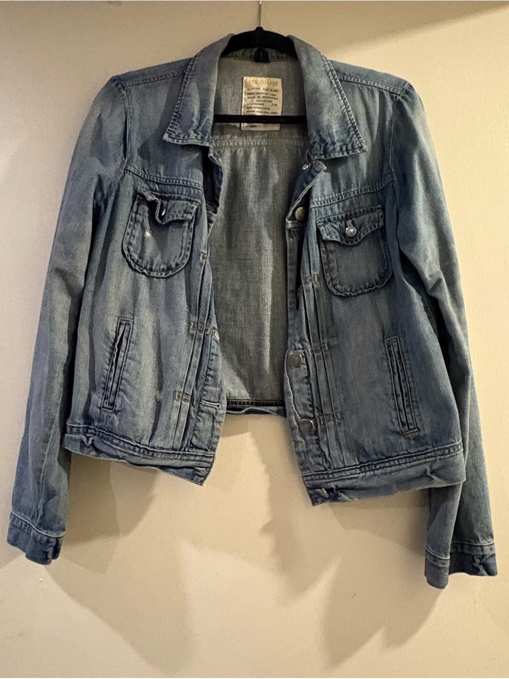 Medium J Crew Denim Jacket